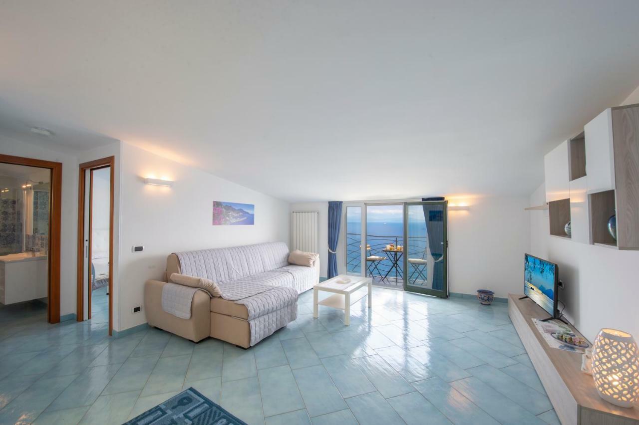 Amalfi Coast Mareblu Apartment Furore Bagian luar foto