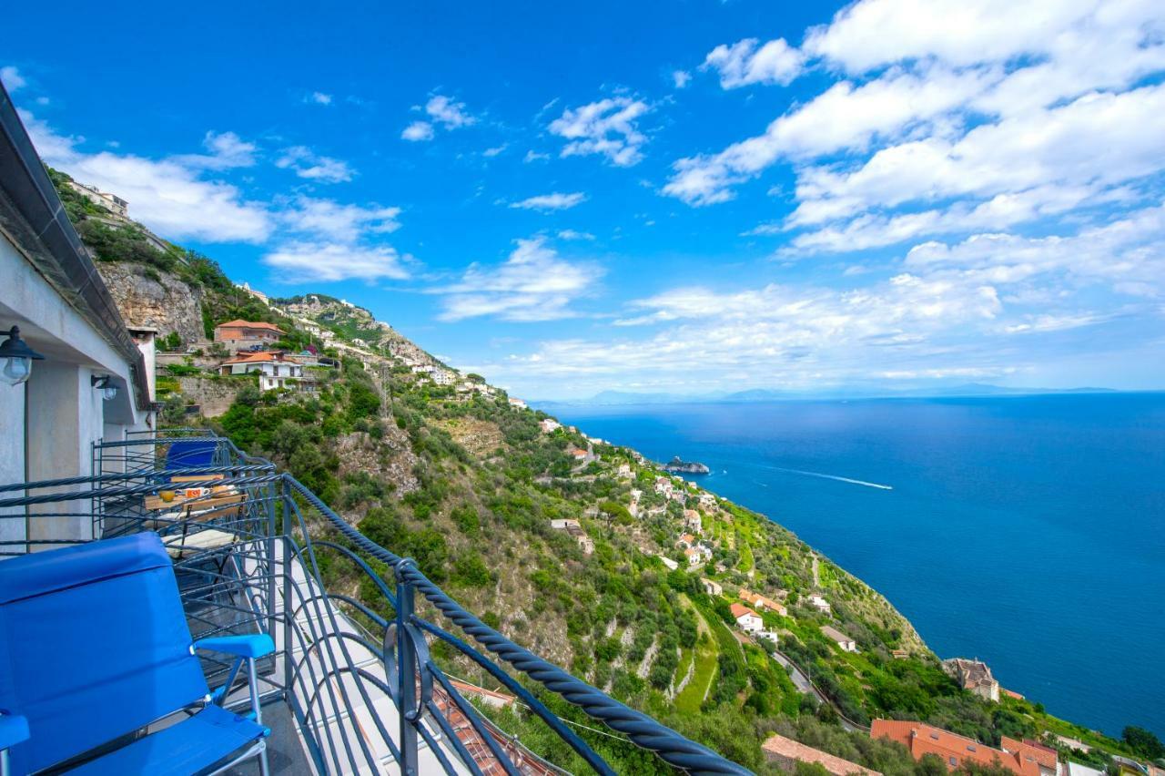 Amalfi Coast Mareblu Apartment Furore Bagian luar foto