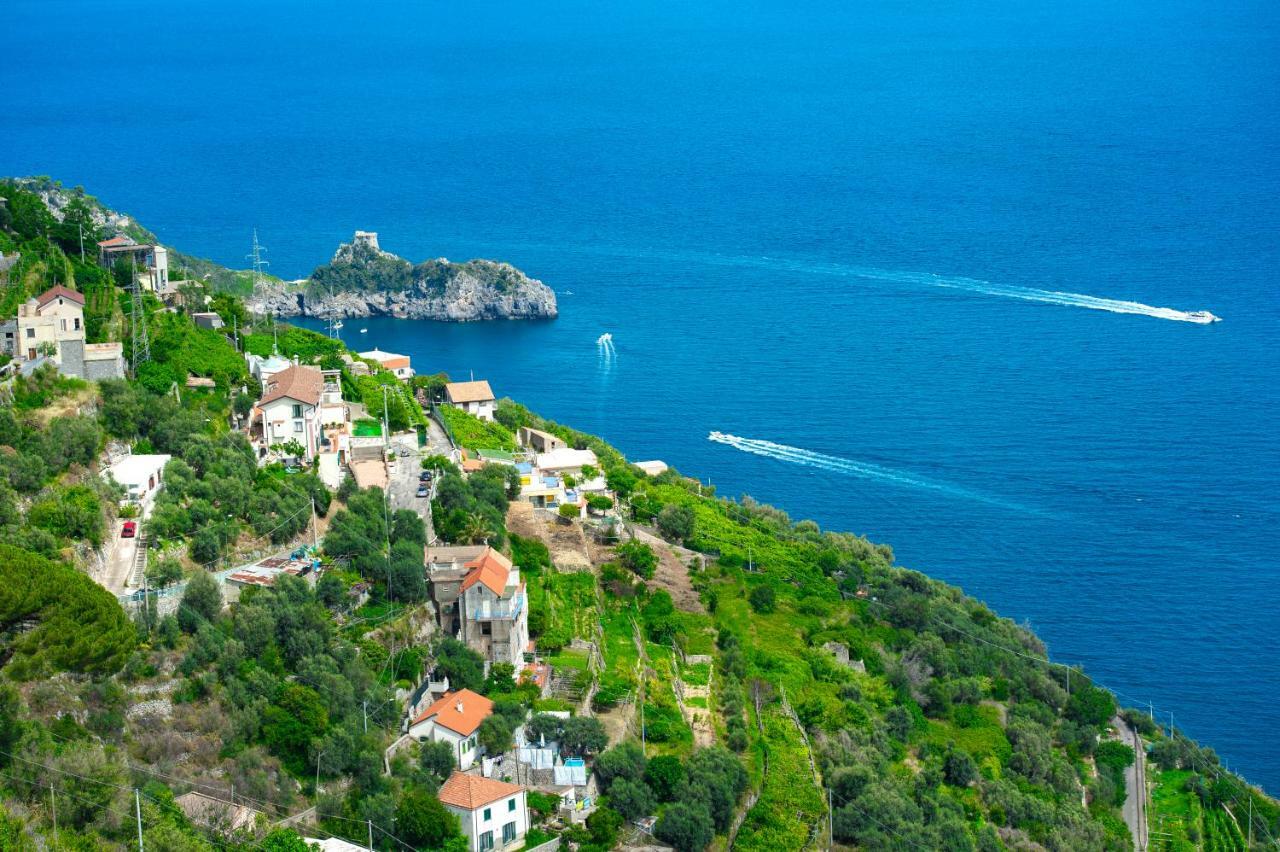 Amalfi Coast Mareblu Apartment Furore Bagian luar foto