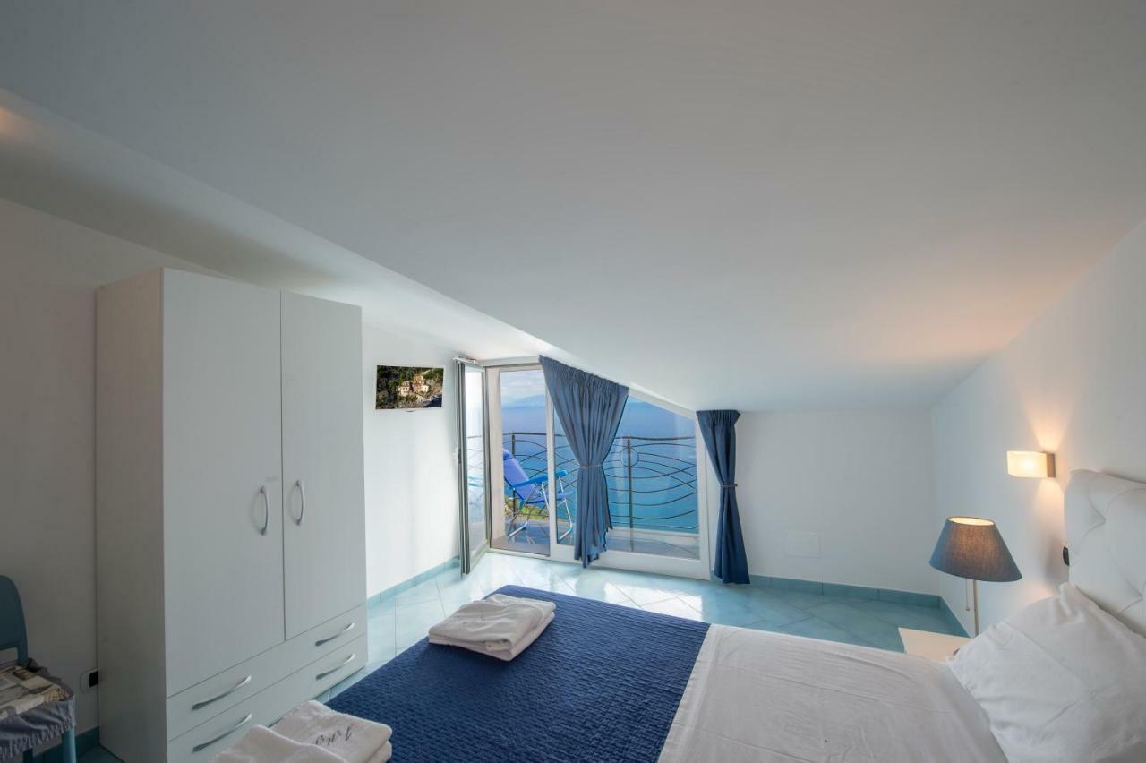 Amalfi Coast Mareblu Apartment Furore Bagian luar foto