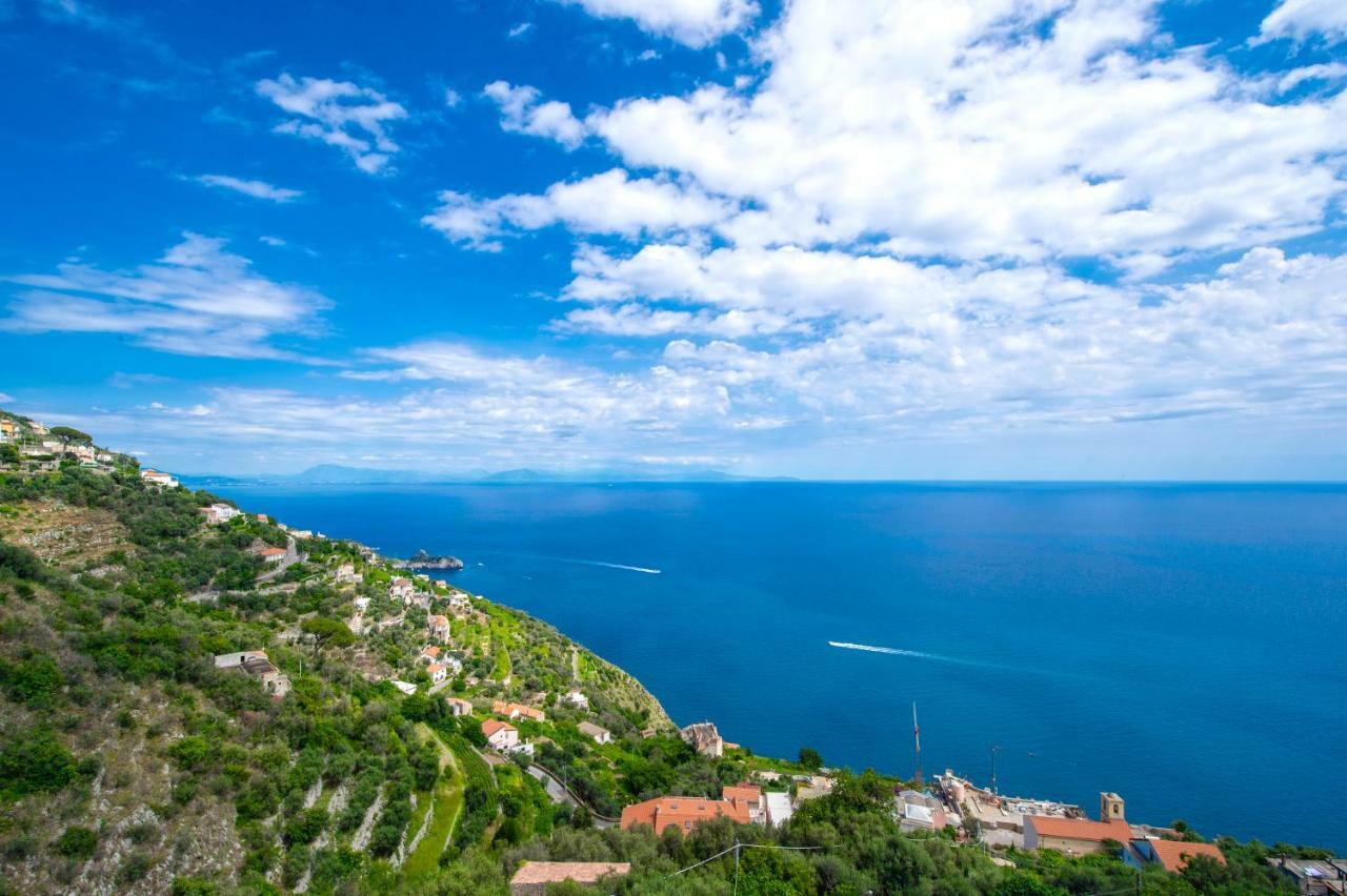 Amalfi Coast Mareblu Apartment Furore Bagian luar foto