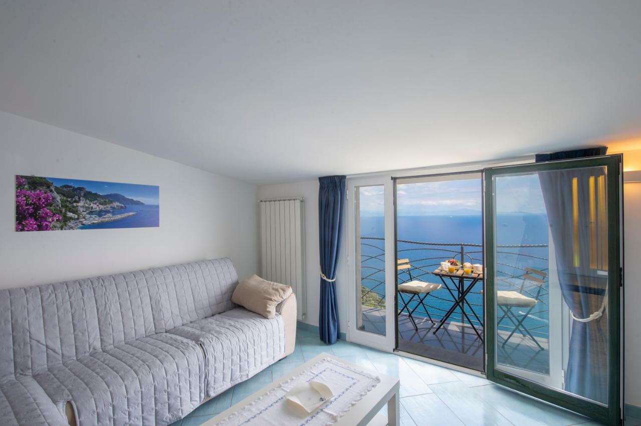 Amalfi Coast Mareblu Apartment Furore Bagian luar foto